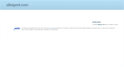 Desktop Screenshot of alleigent.com